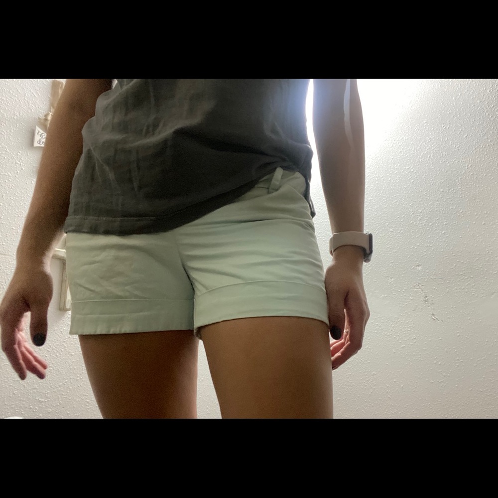 Turquoise shorts